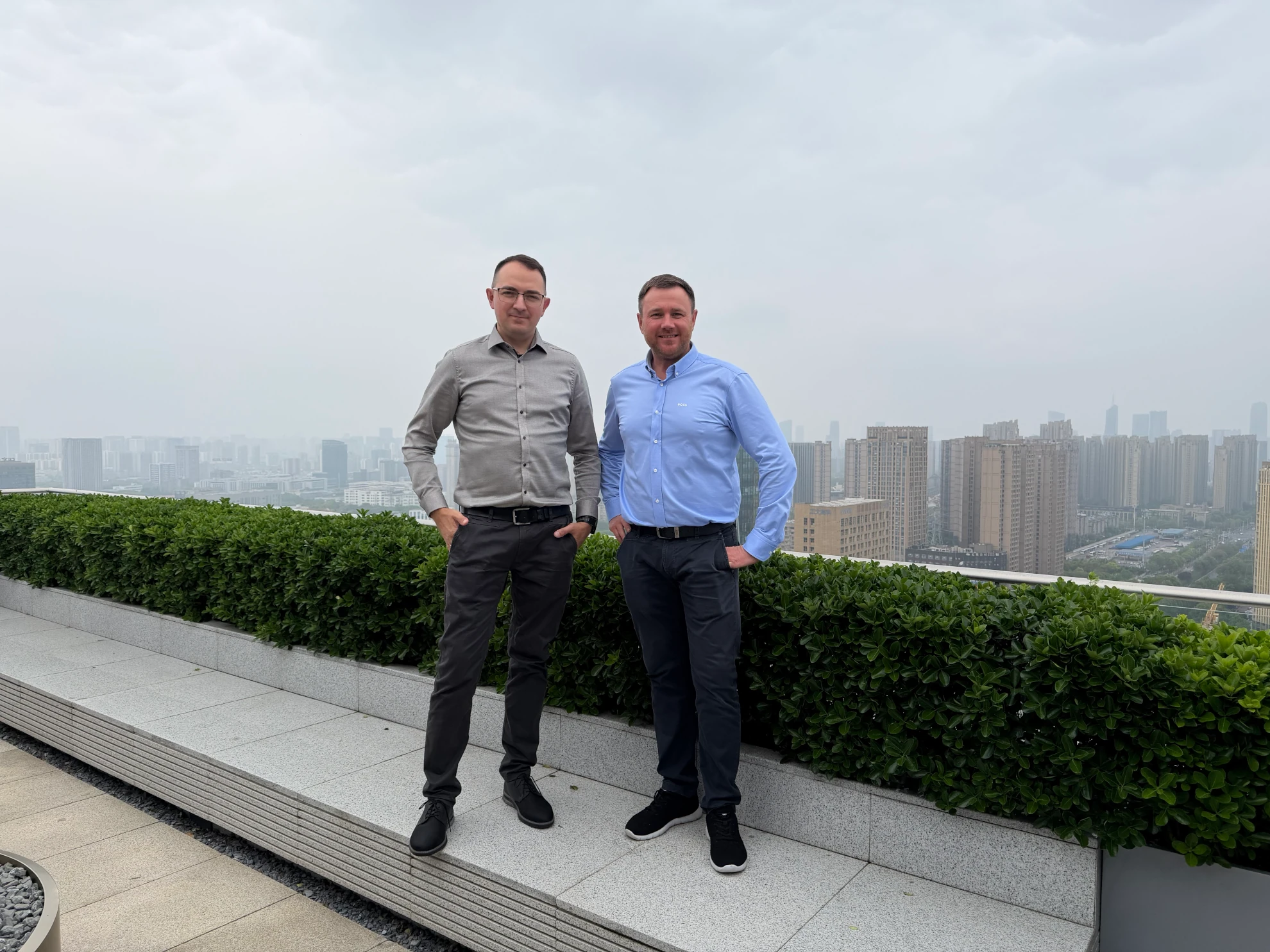 Alexander Mayer und Aleksandr Majer – Geschäftsführer Hellwig futurum GmbH, Nordhorn